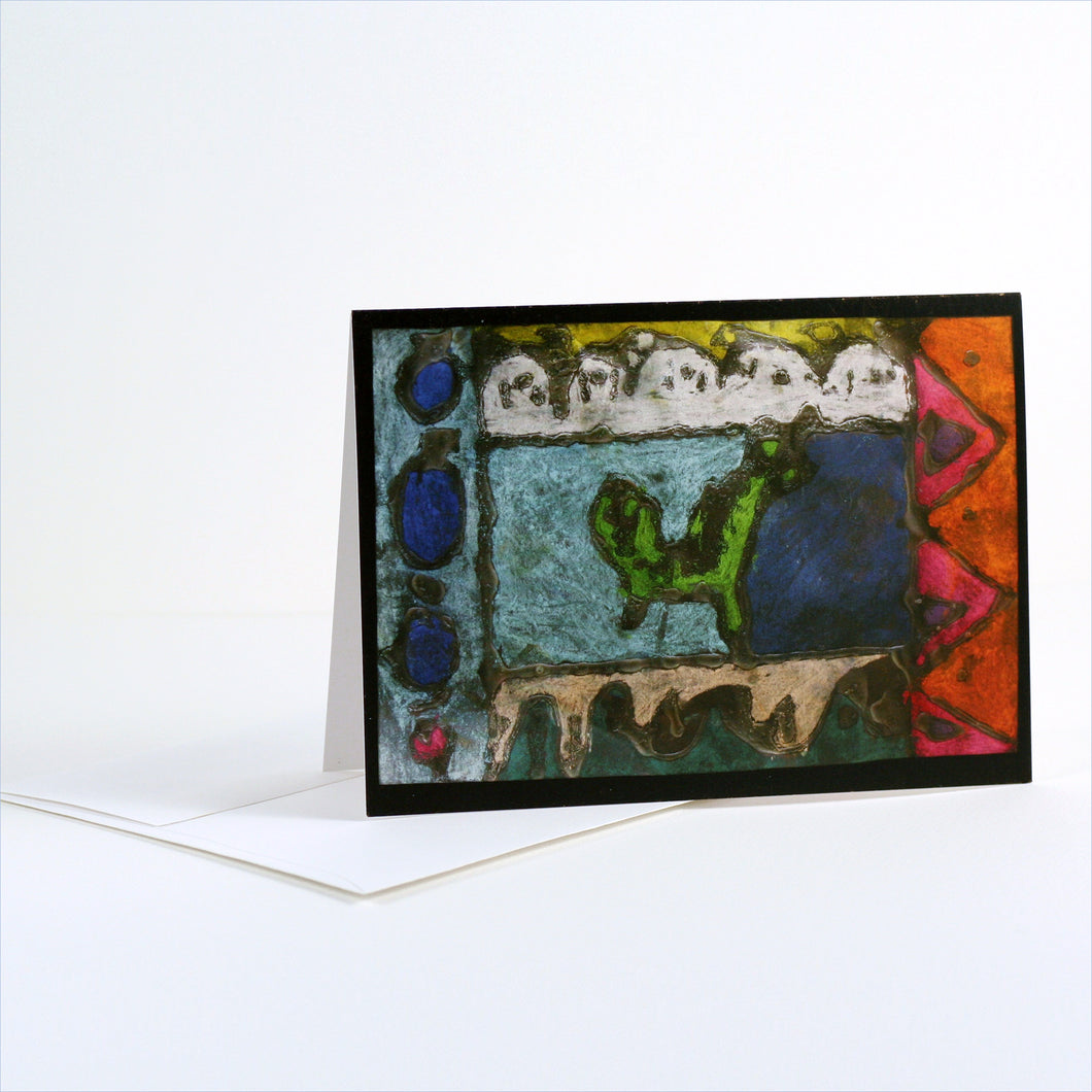 Batik Gecko card set