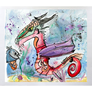 Fynn the Sea Dragon fine art print