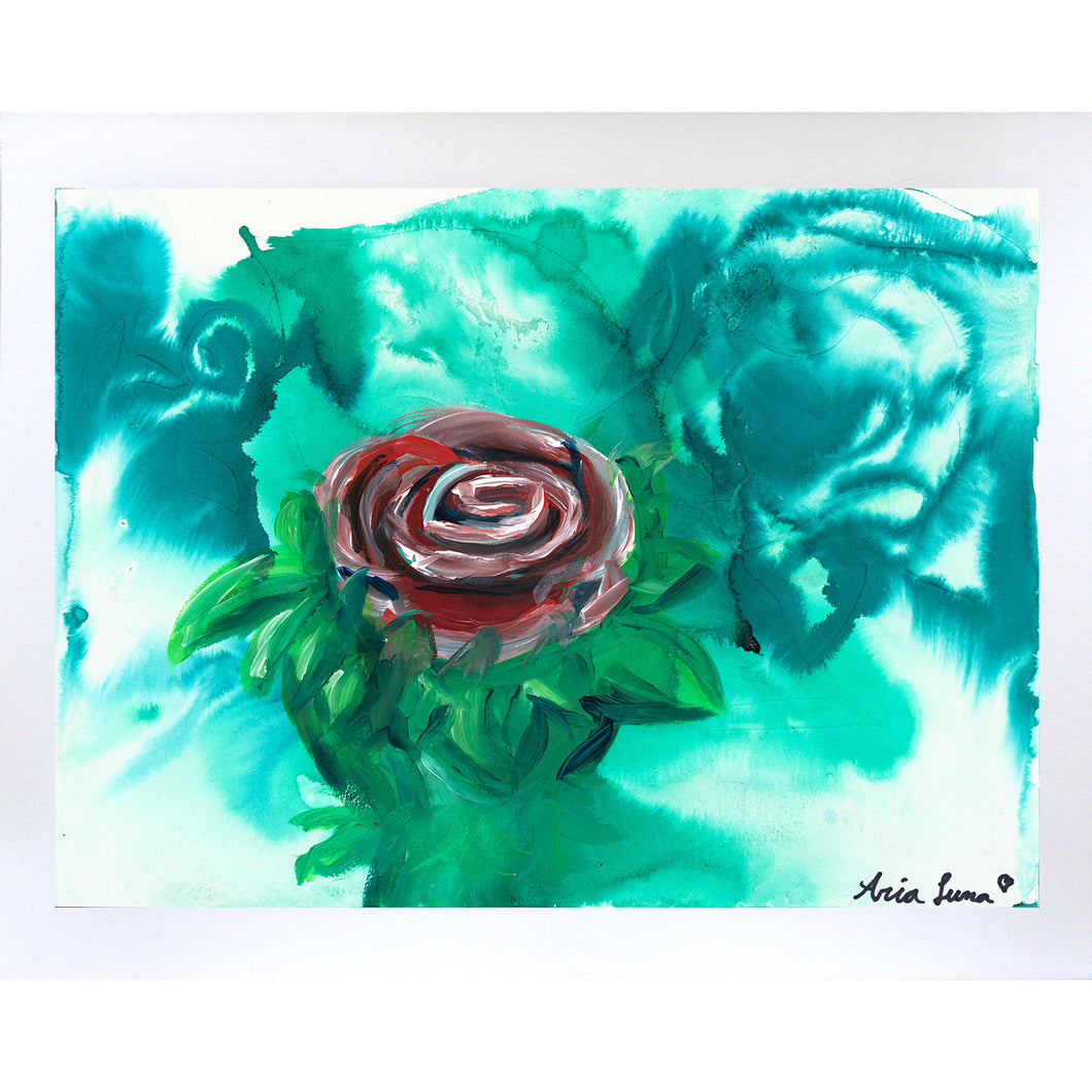 Rose fine art print