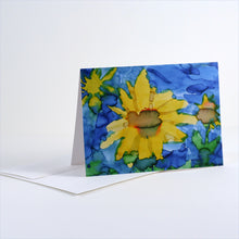 Load image into Gallery viewer, Sunflower card set