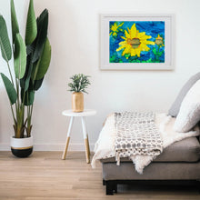 Load image into Gallery viewer, Sunflower fine art print